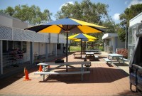 Market Vinyl Umbrella